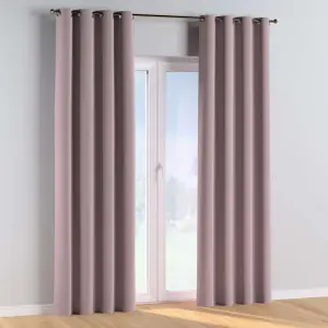 Rideau à œillets Yellow Tipi Posh Velvet image-1