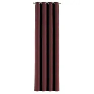 Rideau à œillets Yellow Tipi Posh Velvet image-0