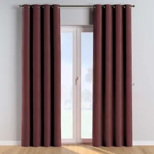 Rideau à œillets Yellow Tipi Posh Velvet image-1