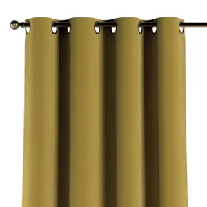 Κουρτίνα με θήκες Yellow Tipi Posh Velvet image-1