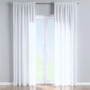 Slit and flounce curtain Yellow Tipi Sweet Secret image-2