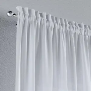 Slit and flounce curtain Yellow Tipi Sweet Secret image-4