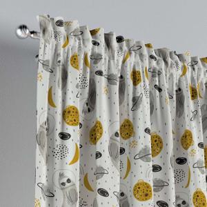 Gordijn met split en volants Yellow Tipi Magic Collection image-4