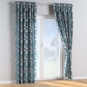 Cortina con aberturas y volantes Yellow Tipi Magic Collection image-1