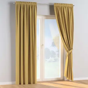 Κουρτίνα με φουσκωτά και φτερά Yellow Tipi Cotton Story image-1