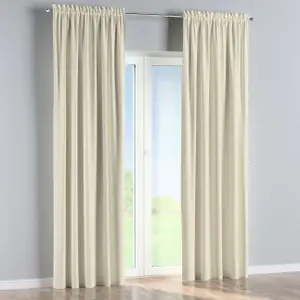 Κουρτίνα με φουσκωτά και φτερά Yellow Tipi Posh Velvet image-0
