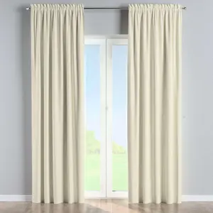 Κουρτίνα με φουσκωτά και φτερά Yellow Tipi Posh Velvet image-1