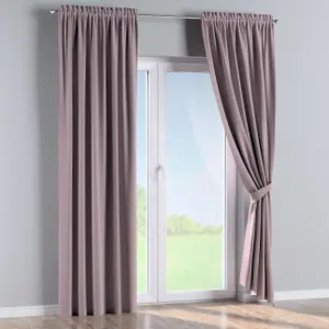 Κουρτίνα με φουσκωτά και φτερά Yellow Tipi Posh Velvet image-3