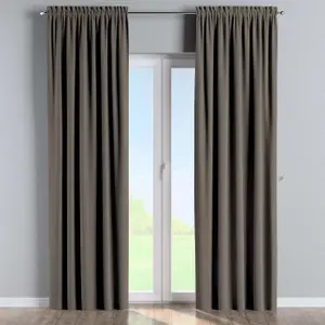 Κουρτίνα με φουσκωτά και φτερά Yellow Tipi Posh Velvet image-2