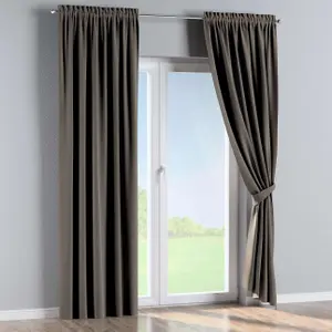 Κουρτίνα με φουσκωτά και φτερά Yellow Tipi Posh Velvet image-3