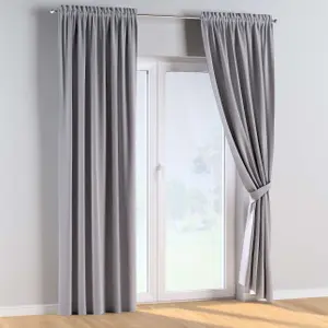 Κουρτίνα με φουσκωτά και φτερά Yellow Tipi Posh Velvet image-3