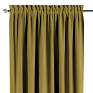 Κουρτίνα με φουσκωτά και φτερά Yellow Tipi Posh Velvet image-0