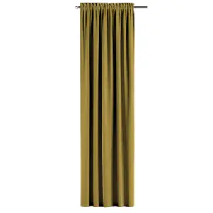 Κουρτίνα με φουσκωτά και φτερά Yellow Tipi Posh Velvet image-1