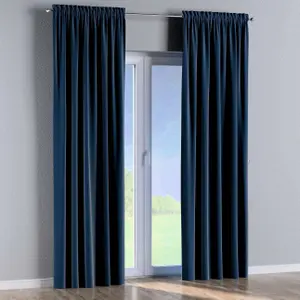Κουρτίνα με φουσκωτά και φτερά Yellow Tipi Posh Velvet image-4