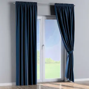 Κουρτίνα με φουσκωτά και φτερά Yellow Tipi Posh Velvet image-2