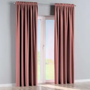Κουρτίνα με φουσκωτά και φτερά Yellow Tipi Posh Velvet image-0