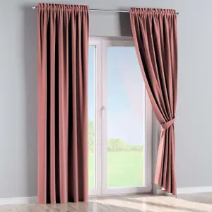Κουρτίνα με φουσκωτά και φτερά Yellow Tipi Posh Velvet image-1