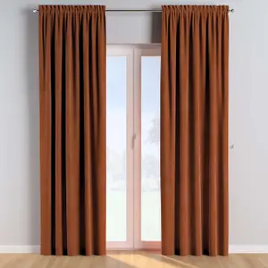 Κουρτίνα με φουσκωτά και φτερά Yellow Tipi Posh Velvet image-2