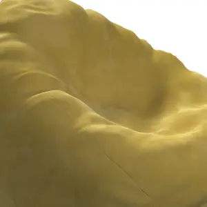 Πουφ Yellow Tipi Bowli Posh Velvet image-1