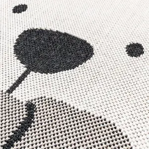 Χαλί κρεβατοκάμαρας Yellow Tipi White Bear image-3