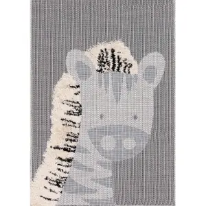 Tapis chambre Yellow Tipi Zebra image-0