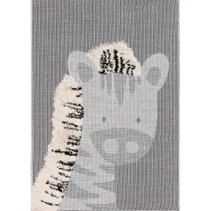 Χαλί κρεβατοκάμαρας Yellow Tipi Zebra image-0