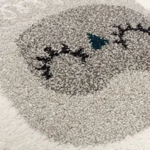 Bedroom carpet Yellow Tipi Happy Owl image-1