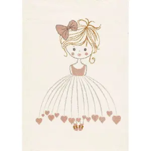 Bedroom carpet Yellow Tipi Little Girl