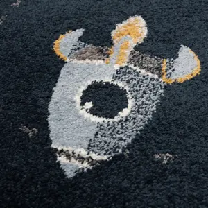 Bedroom carpet Yellow Tipi Fast Rockets image-1