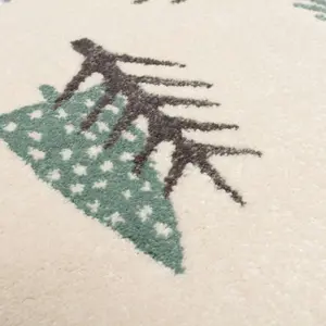 Bedroom carpet - magic forests Yellow Tipi image-1