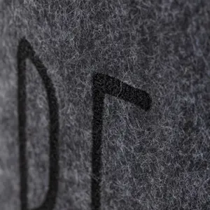 Förvaringskorg Yellow Tipi Love Felt image-2