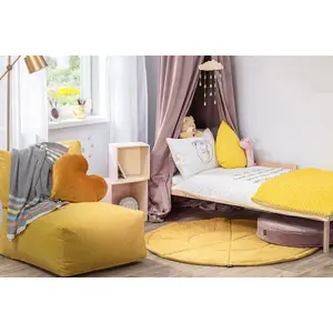 Slaapkamer tapijt Yellow Tipi image-2