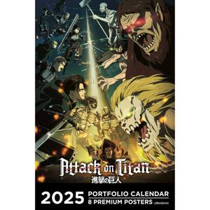 Calendario 2025 Ynnis Editions Attack On Titan