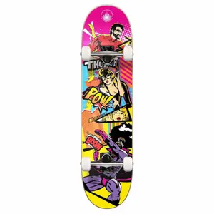 Skateboard Yocaher Graphic Comix Series - Action Complete