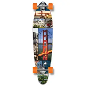 Longboard Yocaher Kicktail San Francisico