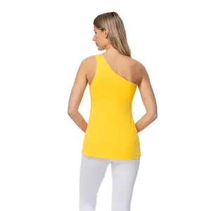Women's asymmetrical tank top Yogaessential Shakti image-1