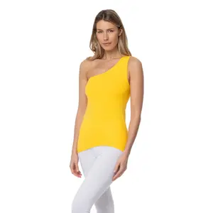 Women's asymmetrical tank top Yogaessential Shakti image-2