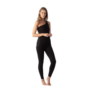 Women's asymmetrical tank top Yogaessential Shakti image-3