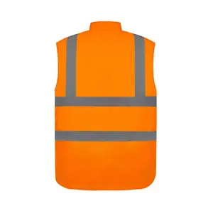 High visibility padded safety vest Yoko image-1