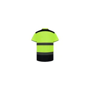 Two-tone high visibility Polo shirt Yoko image-1
