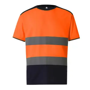 Two-tone high visibility T-shirt Yoko image-0