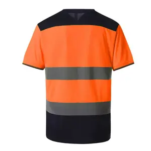 Two-tone high visibility T-shirt Yoko image-1