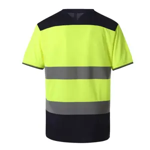 Two-tone high visibility T-shirt Yoko image-1