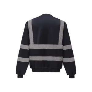 Sweatshirt high visibility Crewneck Yoko image-1