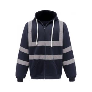 yhvk07-navy-sweatshirt-hoge-zichtbaarheid-capuchon-met-rits-yoko-marine