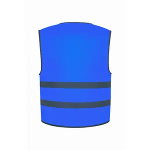 Reflective safety vest with borders and child stripes Yoko image-1