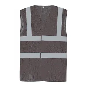 High visibility safety vest - recycled open mesh Yoko image-0