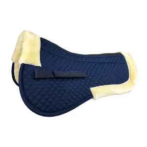 Synthetic Fur Saddle Pad for Horse York Comfort image-0