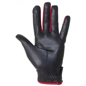 Gants d'équitation en cuir York Nevada image-1