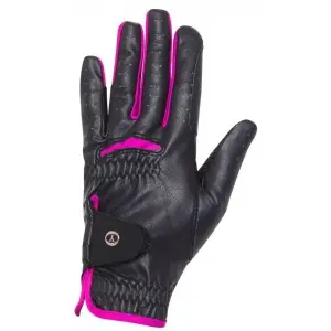 Gants d'équitation en cuir York Nevada image-0